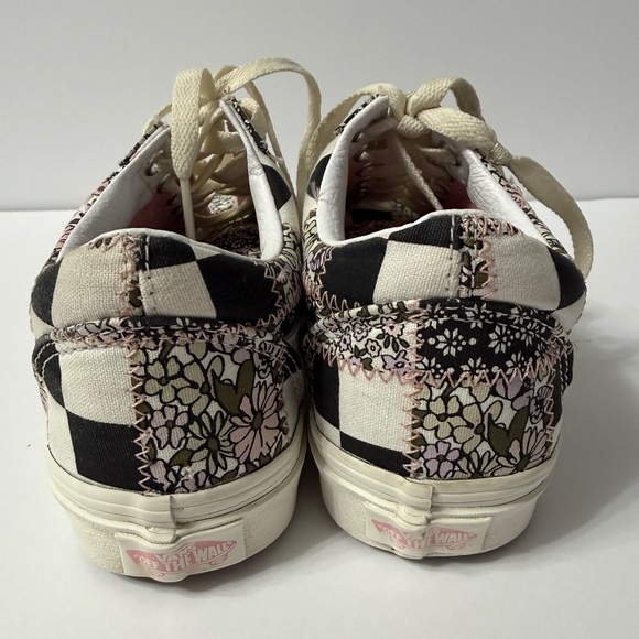 Vans Old Skool Patchwork Floral Women’s Sneakers - Picture 5 of 7